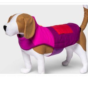 Dog Winter Puffer Vest Boots & Barkley Colorblock Dog Puffer Vest Coat Outerwear